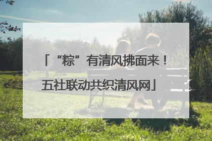 “粽”有清风拂面来！五社联动共织清风网