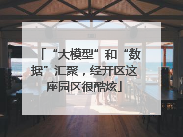“大模型”和“数据”汇聚，经开区这座园区很酷炫