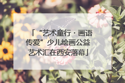 “艺术童行・画语传爱”少儿绘画公益艺术汇在西安落幕