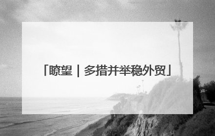 瞭望｜多措并举稳外贸