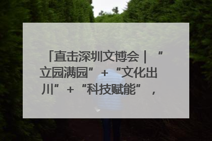 直击深圳文博会｜“立园满园”+“文化出川”+“科技赋能”，成都传媒发布三大文创领域合作清单