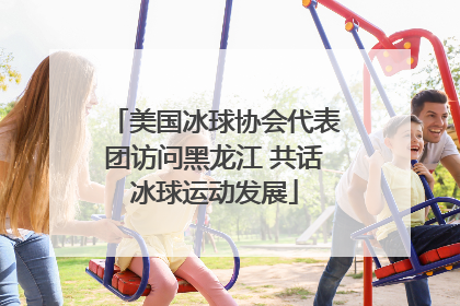 美国冰球协会代表团访问黑龙江 共话冰球运动发展