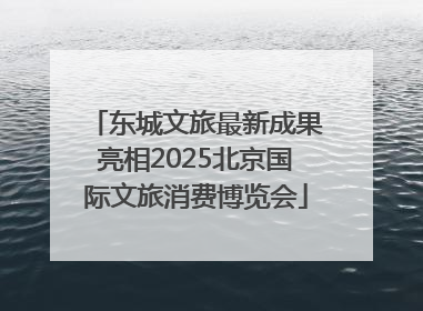 东城文旅最新成果亮相2025北京国际文旅消费博览会