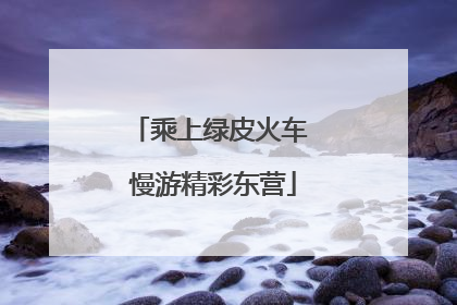 乘上绿皮火车 慢游精彩东营
