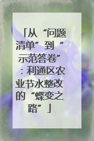 从“问题清单”到“示范答卷”：利通区农业节水整改的“蝶变之路”