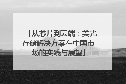 从芯片到云端：美光存储解决方案在中国市场的实践与展望