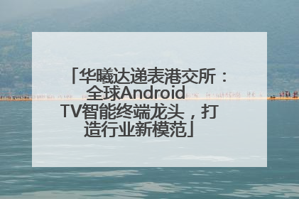 华曦达递表港交所：全球Android TV智能终端龙头，打造行业新模范
