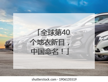 全球第40个地衣新目，中国命名！