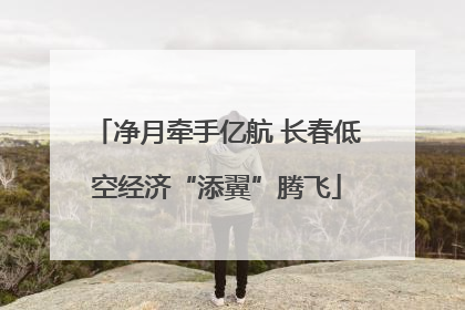 净月牵手亿航 长春低空经济“添翼”腾飞