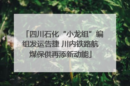四川石化“小龙组”编组发运告捷 川内铁路航煤保供再添新动能