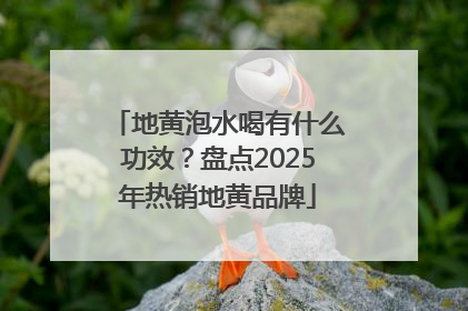 地黄泡水喝有什么功效？盘点2025年热销地黄品牌