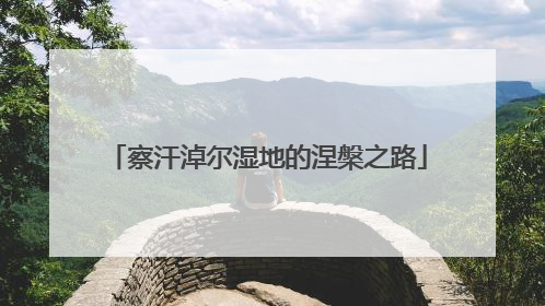 察汗淖尔湿地的涅槃之路