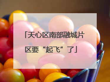 天心区南部融城片区要“起飞”了