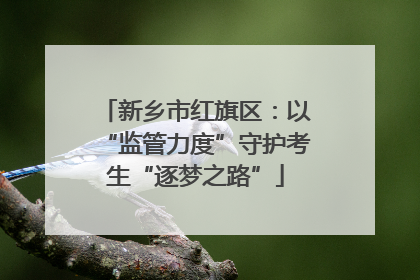 新乡市红旗区：以“监管力度”守护考生“逐梦之路”