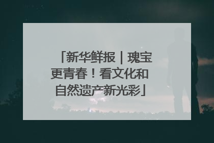 新华鲜报｜瑰宝更青春！看文化和自然遗产新光彩