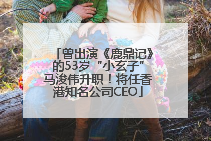曾出演《鹿鼎记》的53岁“小玄子”马浚伟升职！将任香港知名公司CEO