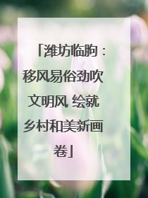 潍坊临朐：移风易俗劲吹文明风 绘就乡村和美新画卷