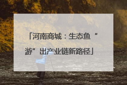 河南商城：生态鱼“游”出产业链新路径