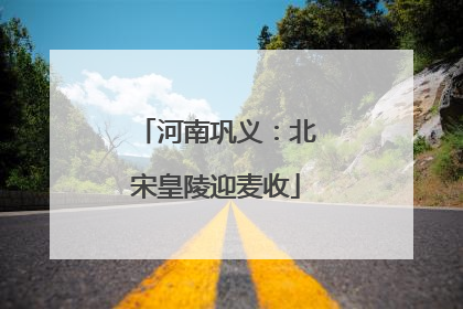 河南巩义：北宋皇陵迎麦收