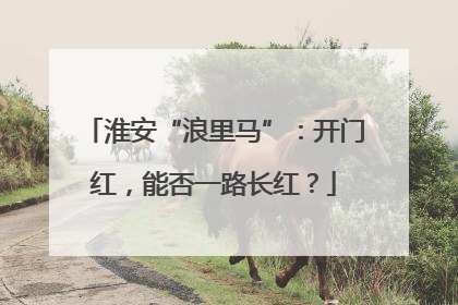 淮安“浪里马”：开门红，能否一路长红？