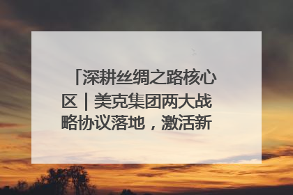 深耕丝绸之路核心区｜美克集团两大战略协议落地，激活新疆开放新动能