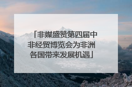非媒盛赞第四届中非经贸博览会为非洲各国带来发展机遇