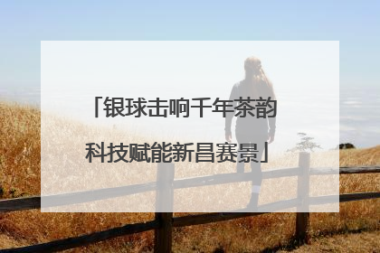 银球击响千年茶韵 科技赋能新昌赛景