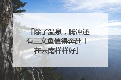 除了温泉，腾冲还有三文鱼值得奔赴丨在云南样样好