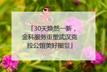 30天焕然一新，金科服务重塑武汉克拉公馆美好图景