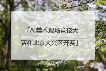 AI美术现场竞技大赛在北京大兴区开赛